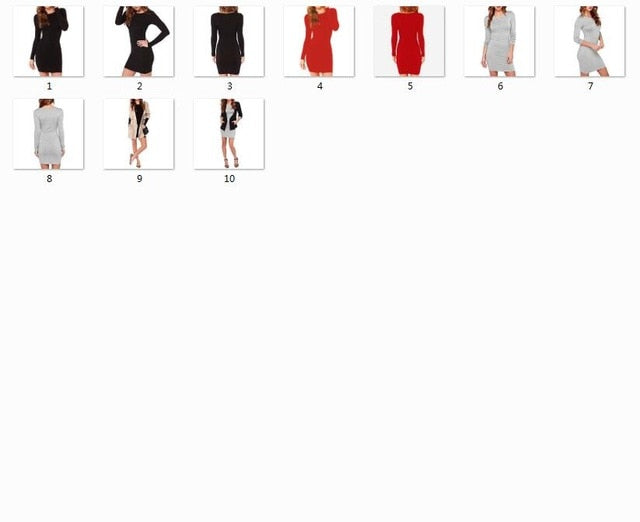 New 2019 Women Autumn Winter Sexy Casual dress Fashion elegent Black Dress Vestidos Long Sleeve Dress