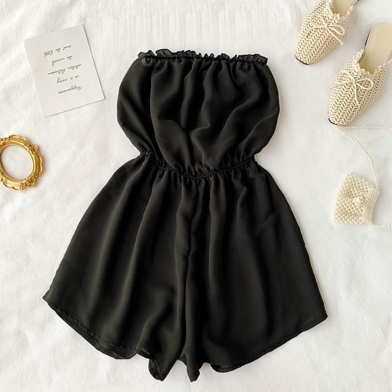 Women suit Snow imitation Pants Sexy Jumpsuit High Waist Slim Coverall Women's overalls Shorts monkey Casual Pants dropshipping
